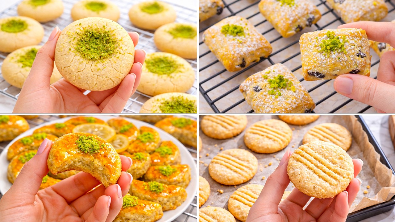 4 простых печенья на Ид, ОЧЕНЬ ВКУСНО, и так легко 😍🥮 Я очень впечатлена вкусом
