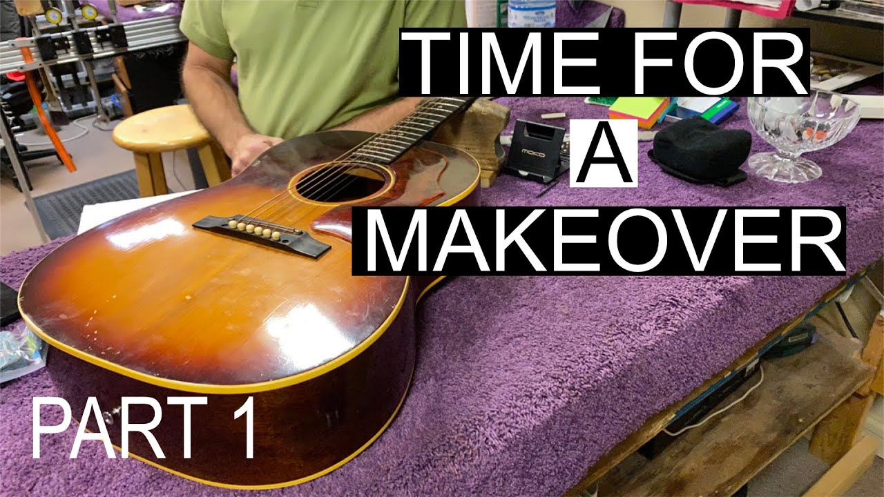 Sending My 1965 Gibson LG1 Into The Shop! PT 1
