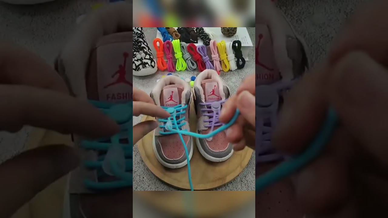 No Tie Shoelaces for Kids - How to USE!  #shoeaccessories #laceupshoes