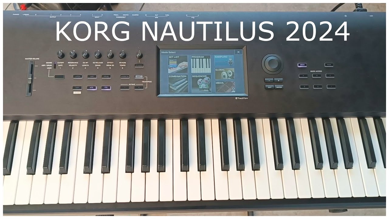 KORG NAUTILUS CUMBIERO LATINO 2024