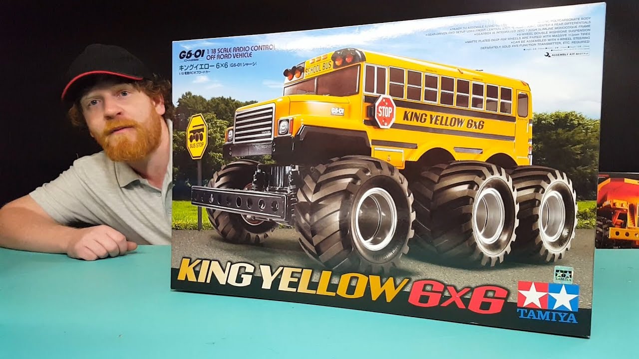 Tamiya King Yellow Unboxing 6X6 G6-01 1/18