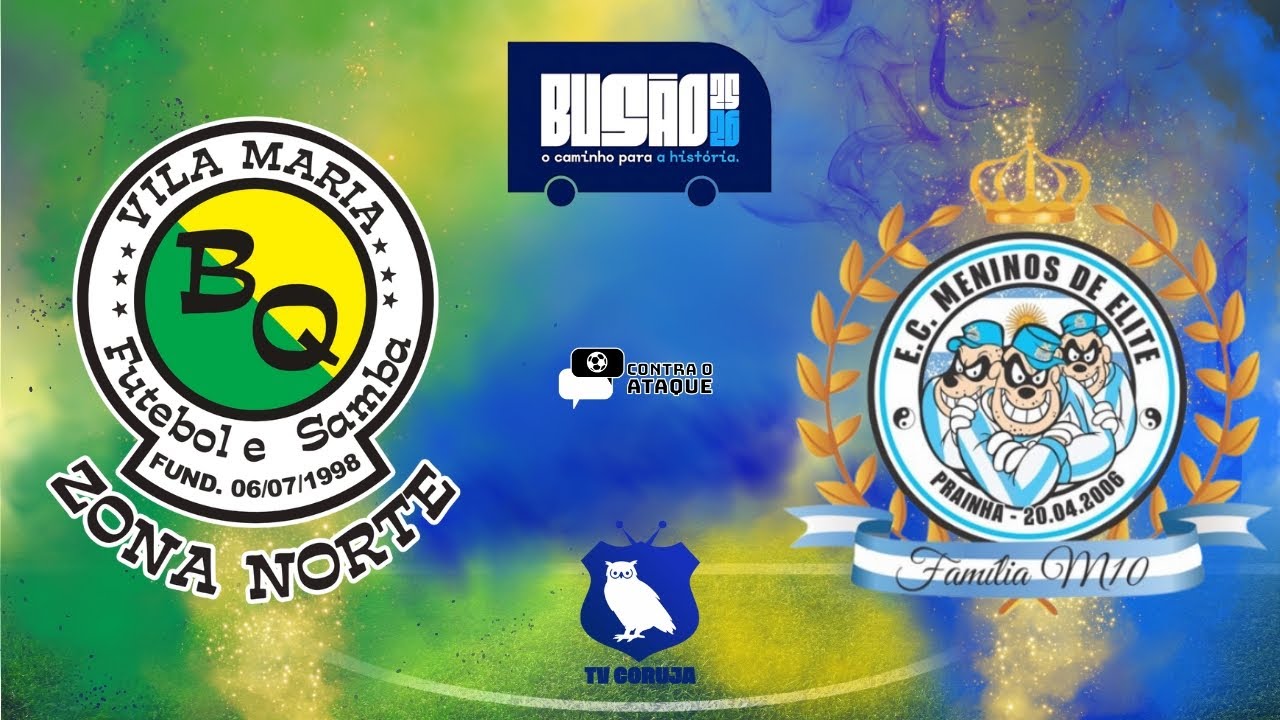 🔴 AO VIVO - VILA MARIA F.C. x E.C. MENINOS DE ELITE - COPA DO BUSÃO - RODADA 2