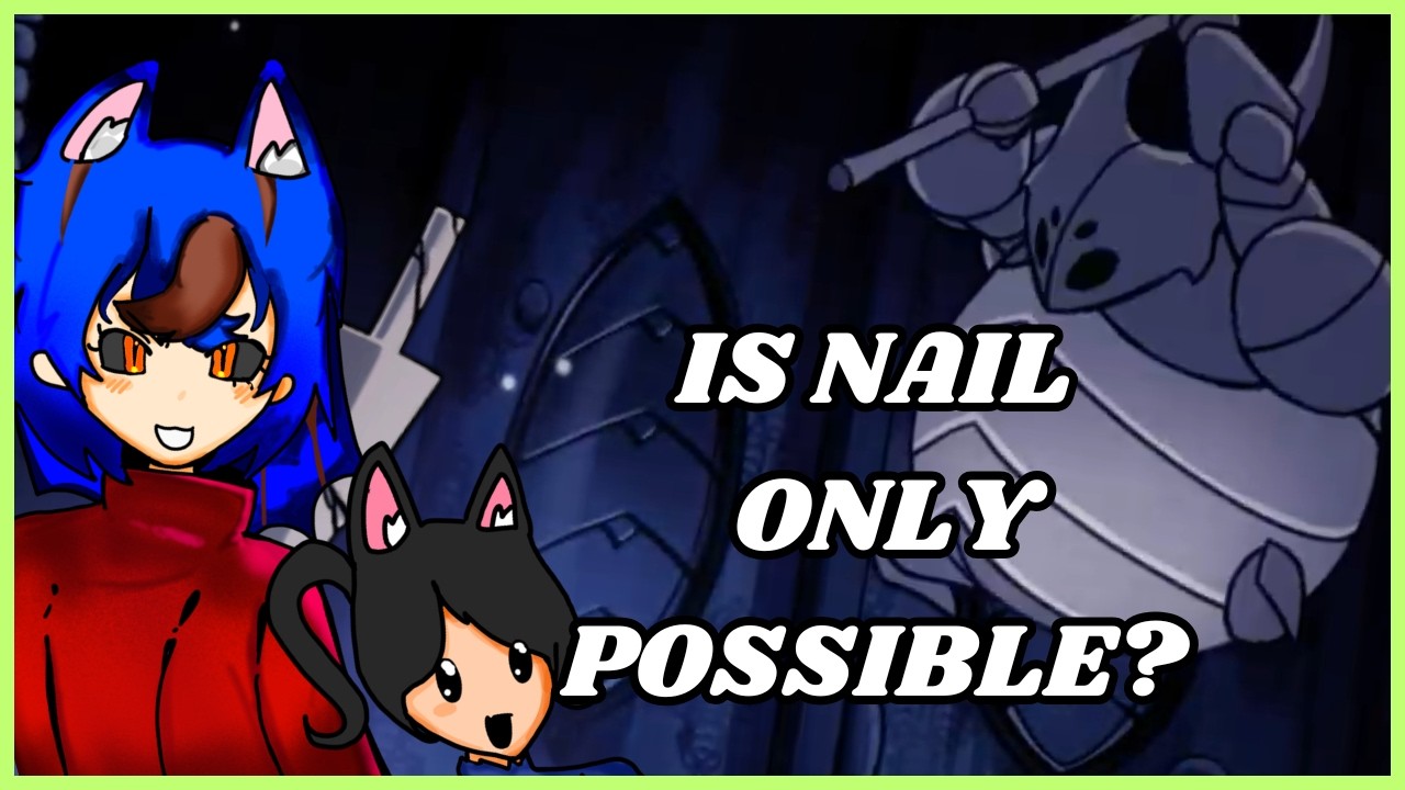 Hollow Knight Nail Only… Is This Even Possible?🐾🐾