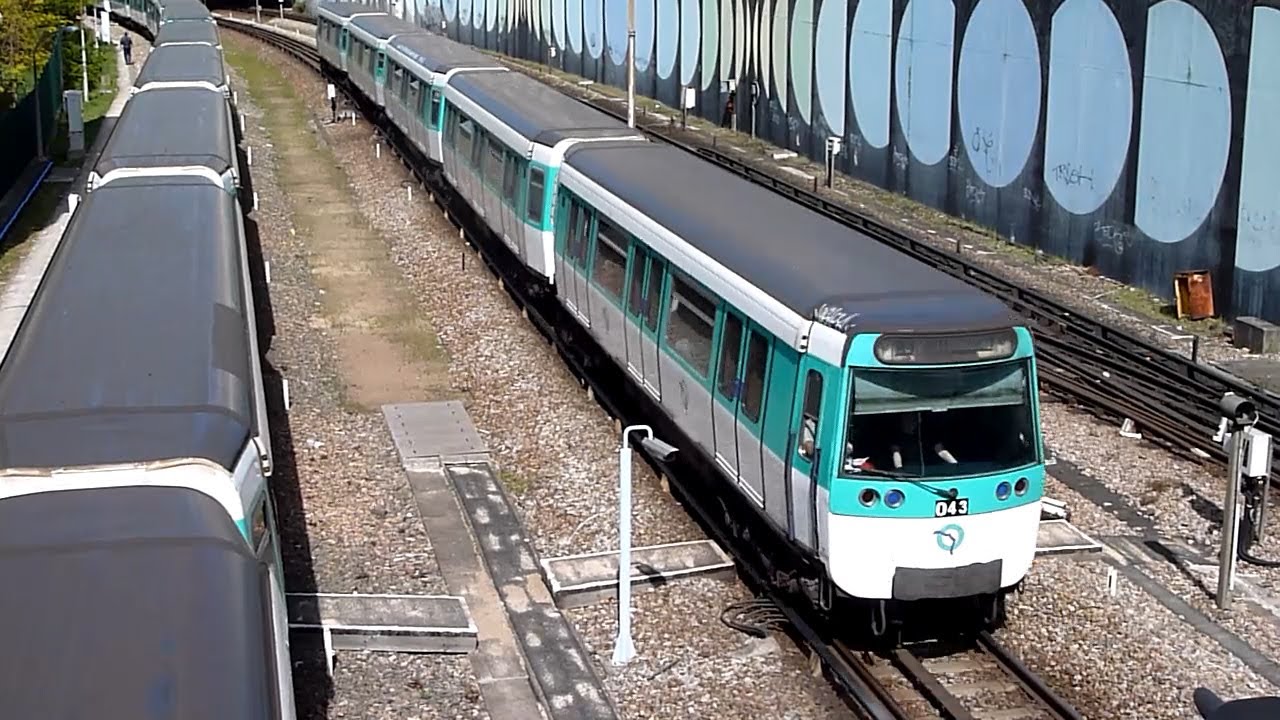 Paris Metro - Line 8 - MF 77 - Créteil