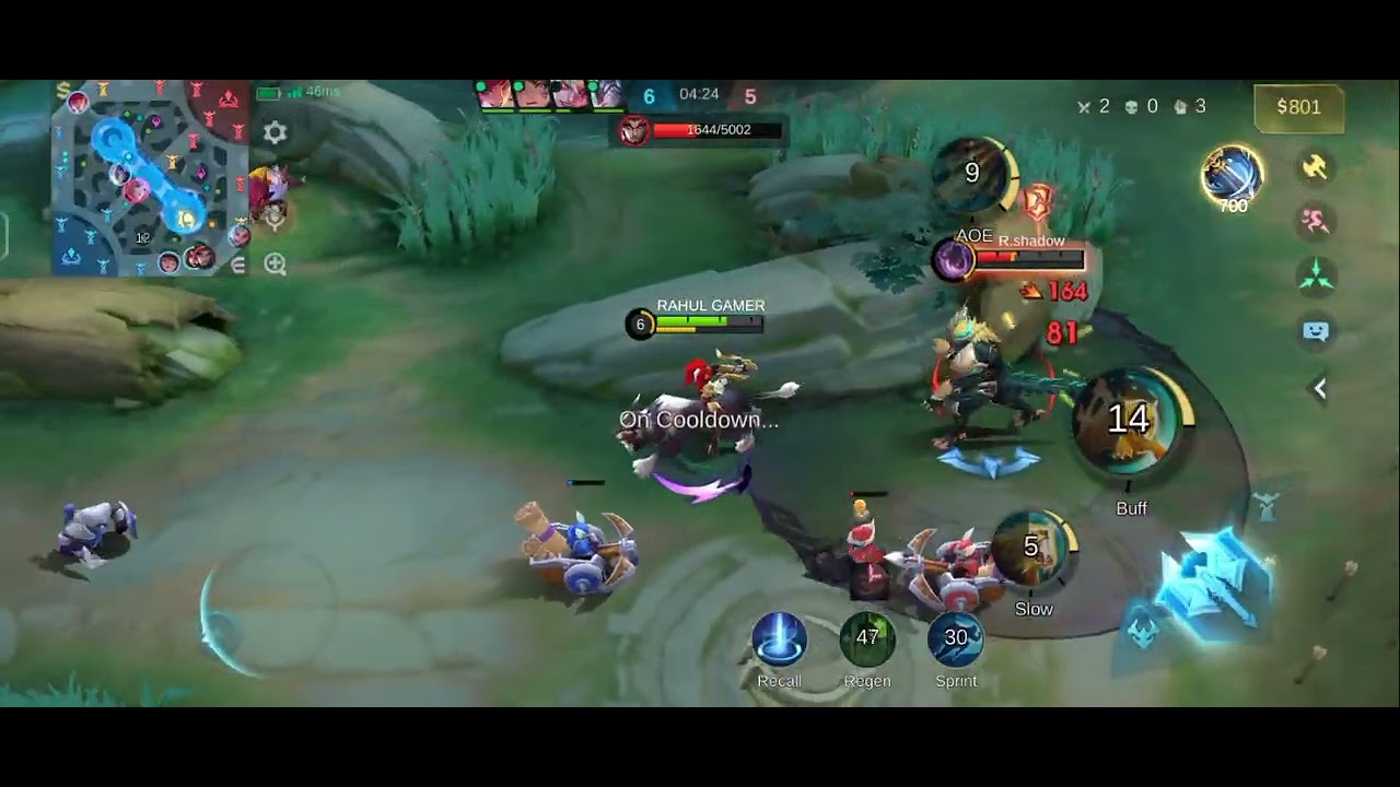 Moba legend 5v5 gameplay video in task 🤖🎮#mobilelegends #mlbb 