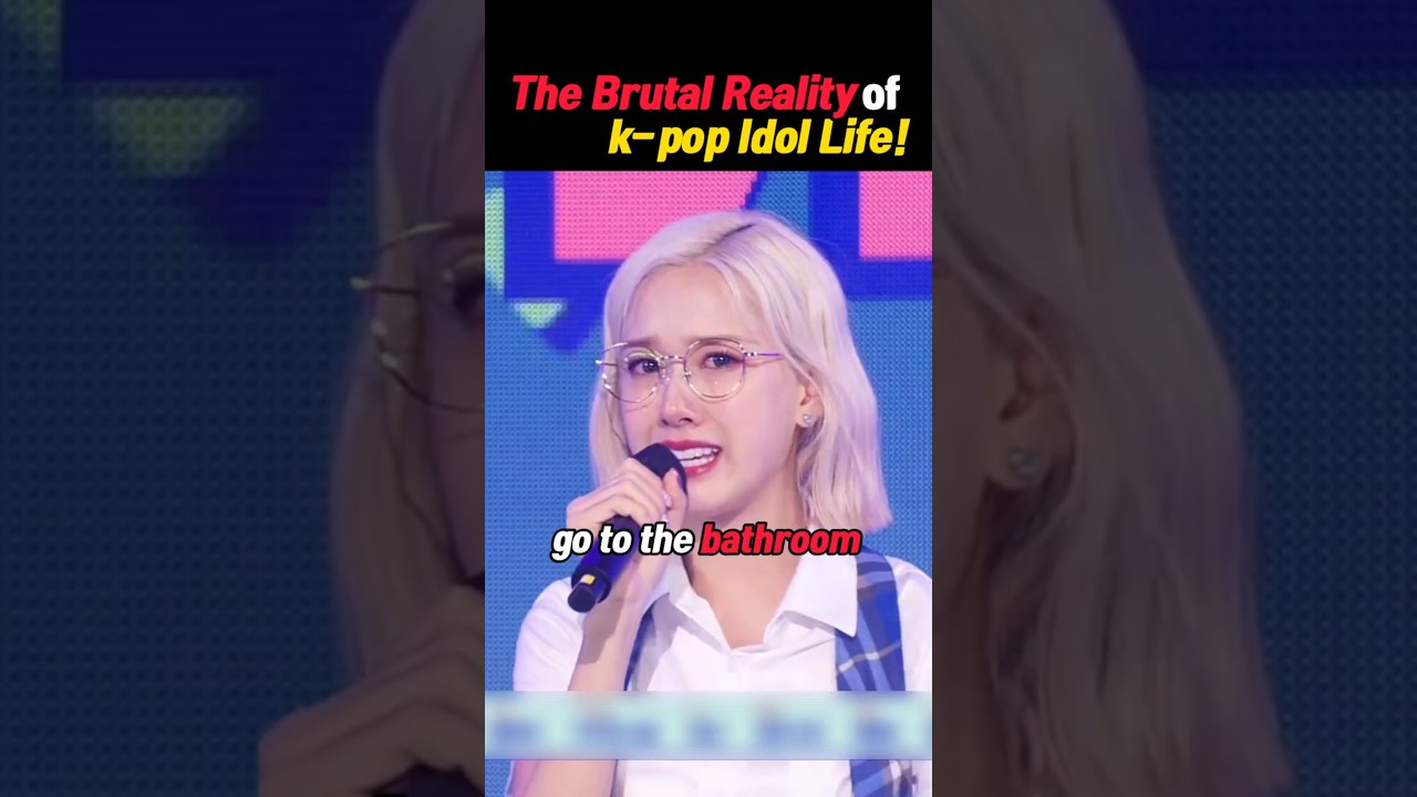 Жестокая реальность жизни айдолов K-pop! #kpopnews #kpopidol