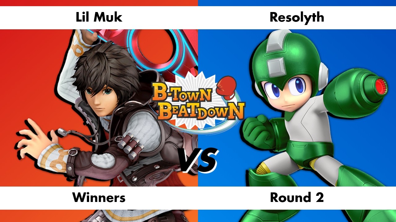 B-Town Beatdown 98 Winners Round 2: Lil Muk (Shulk) vs Resolyth (Mega Man)