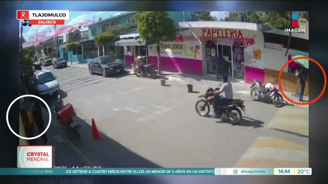 Se&ntilde;or result&oacute; herido de bala tras encarar a dos asaltantes en Tlajomulco, Jalisco | Crystal Mendivil