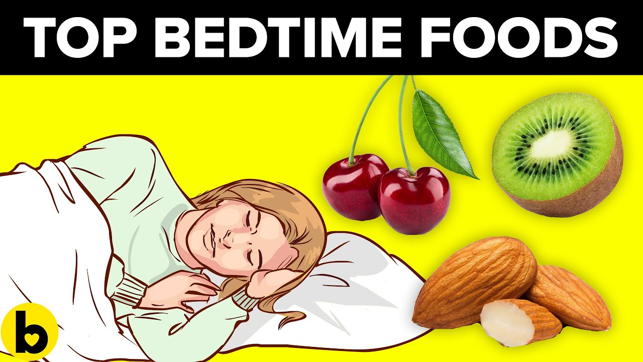 5 SUPER Foods That Are Good To Eat Before Bed & Help You Sleep