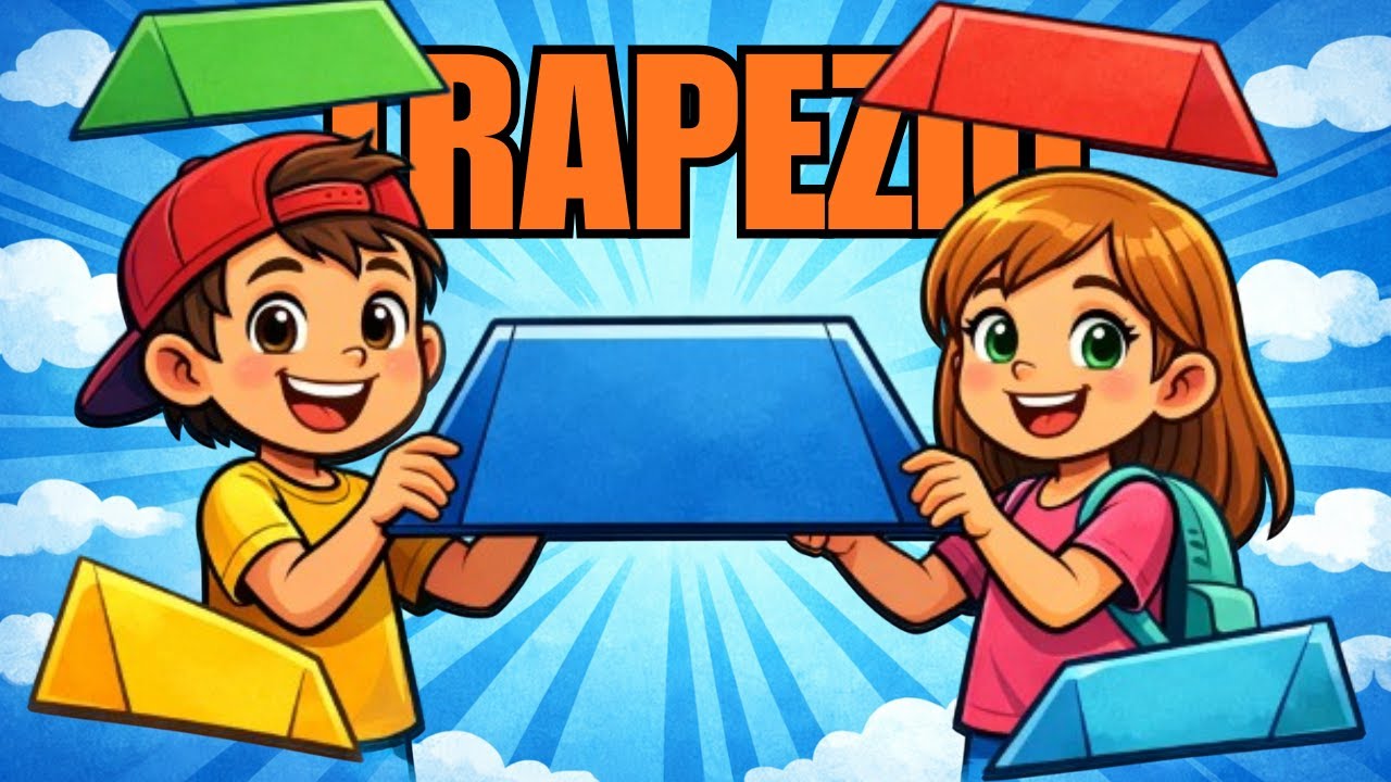 Il TRAPEZIO spiegato facile  Tipi, perimetro e area scuola primaria e media