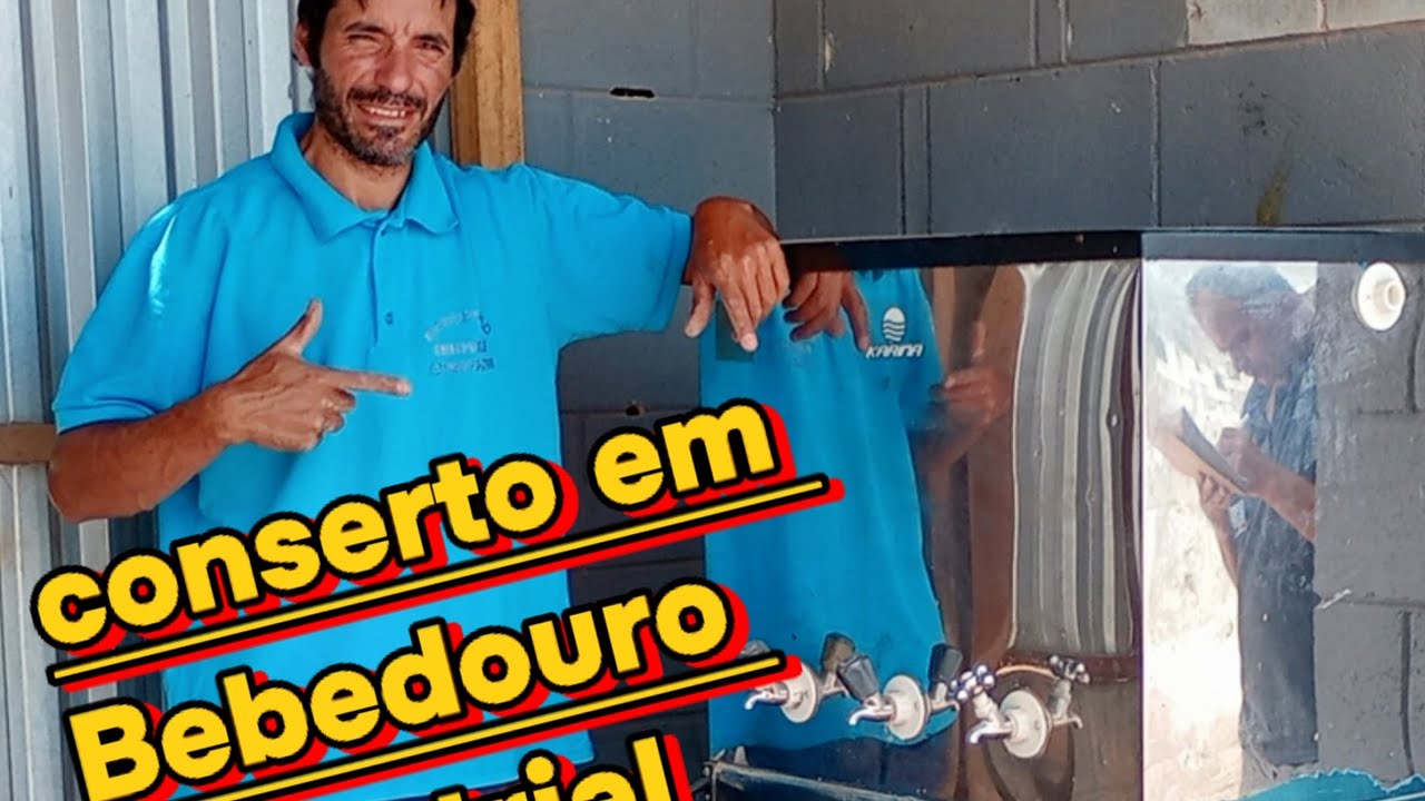 Conserto de bebedouro industrial