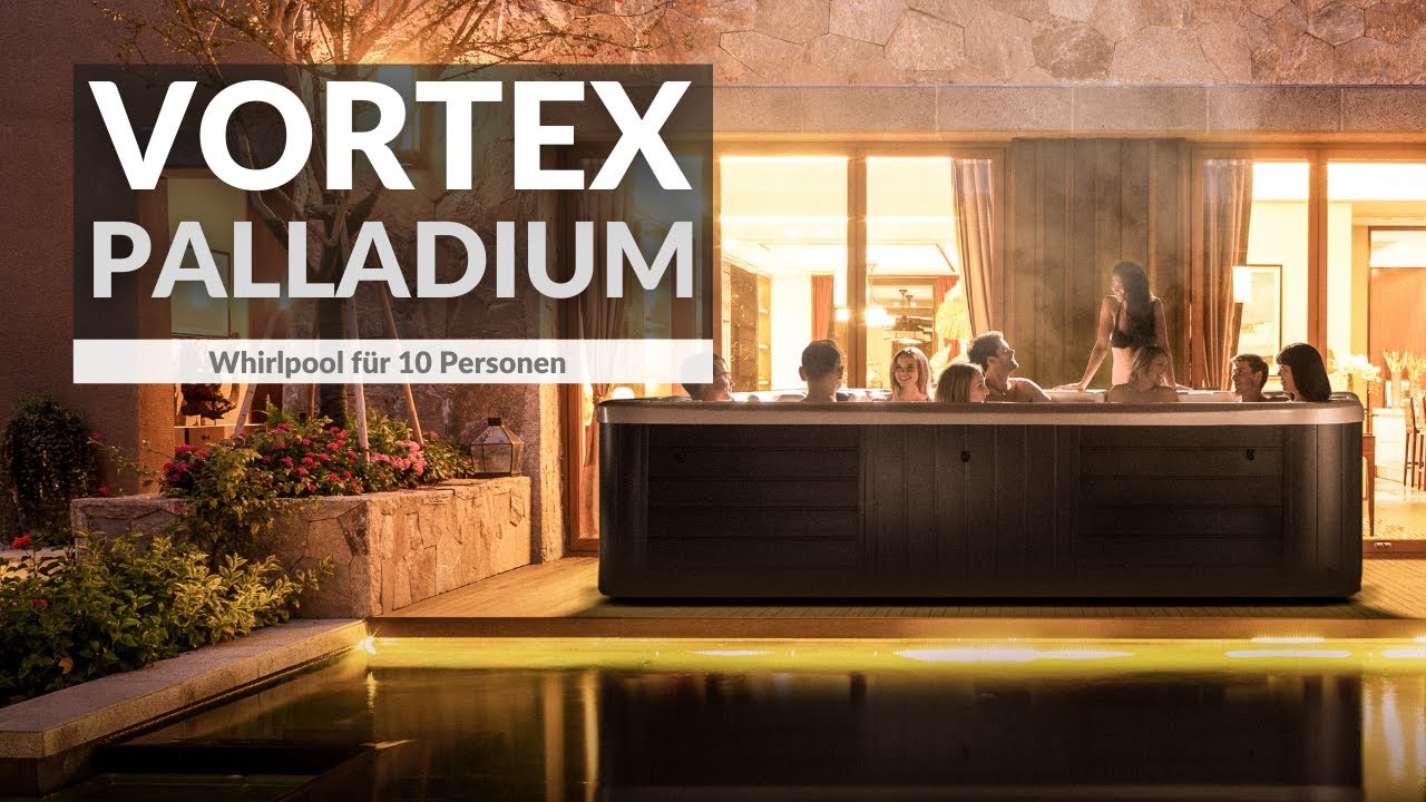Vortex Palladium – Großraum-Spa für 10 Personen | SPA Deluxe GmbH