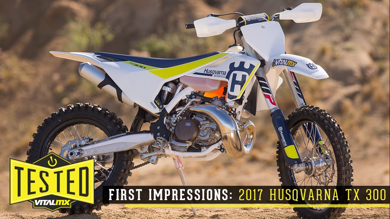 Review/First Impressions: 2017 Husqvarna TX 300 Two-Stroke - Vital MX