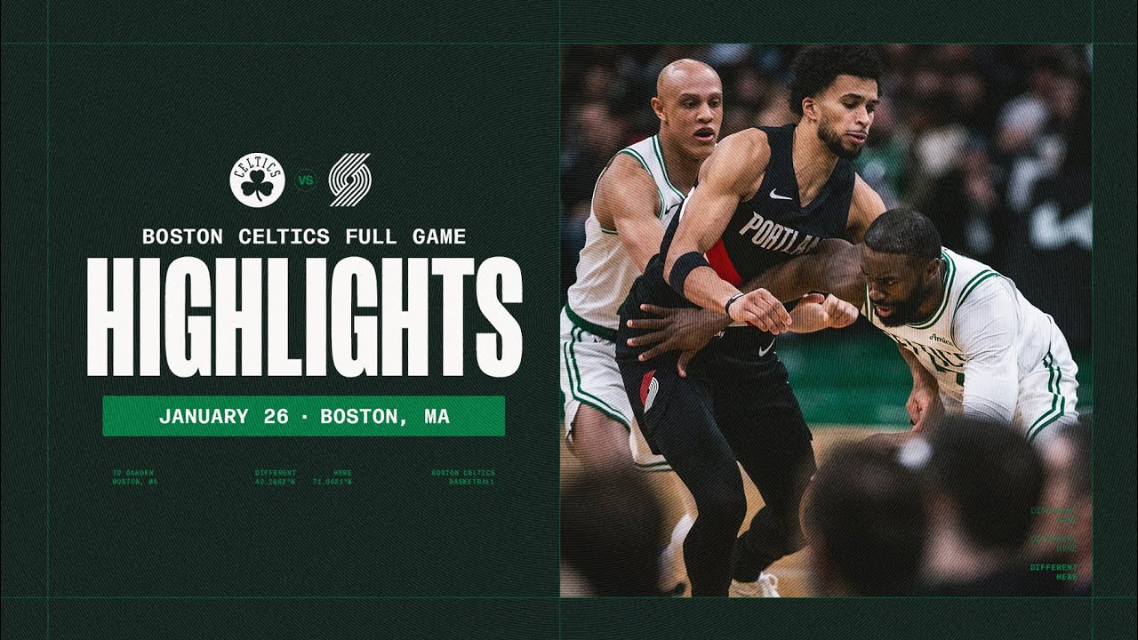«Бостон Селтикс» одержали победу над «Портленд Трейлблейзерс» со счетом 102-94 в TD Garden | Расш...