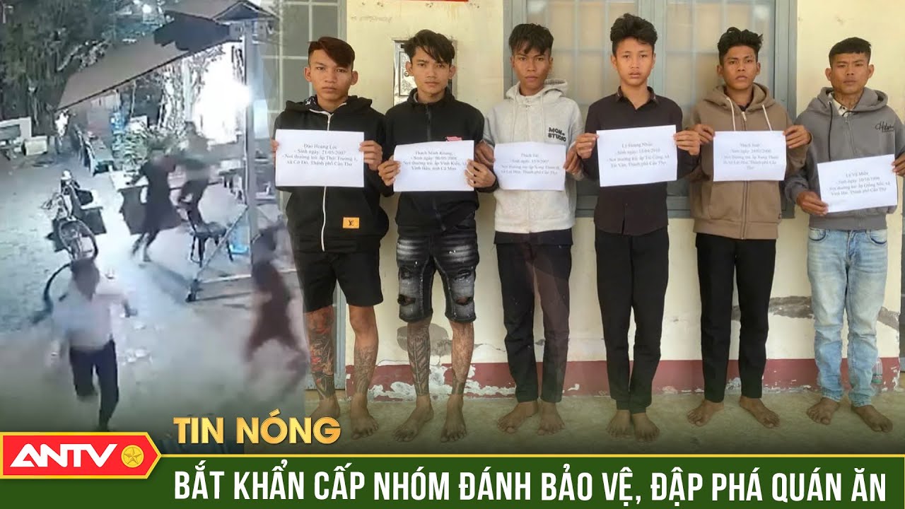 Phẫn nộ clip nhóm thanh niên lao vào đuổi đánh bảo vệ khu dân cư ở Tây Ninh | ANTV