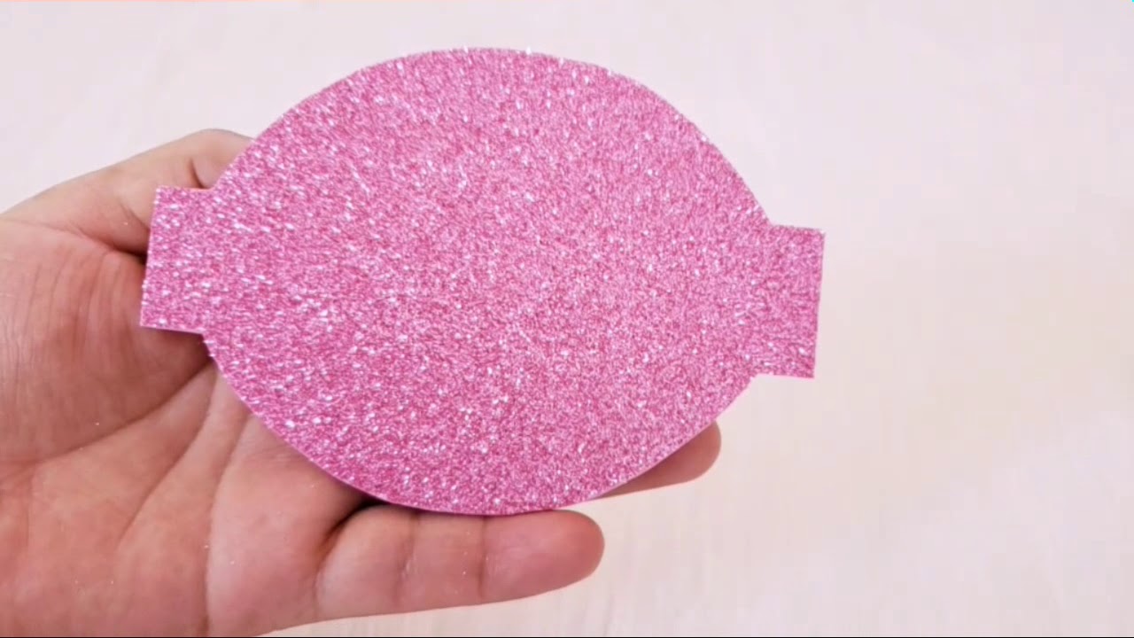 Moño para Niñas🎀💖 en dos colores.Hazlo en casa es muy Fácil!!