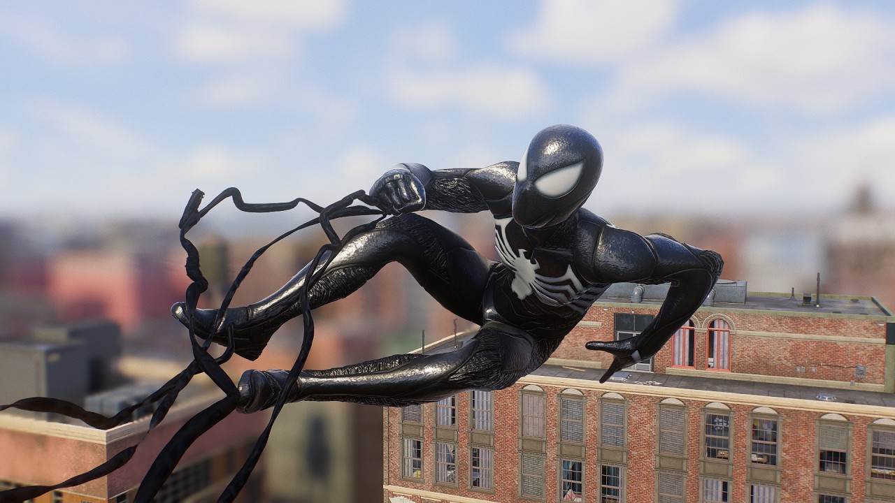 MARVEL'S SPIDERMAN 2 FREE ROAM COMBAT 1080 HD 60 FPS VENOM SUITS