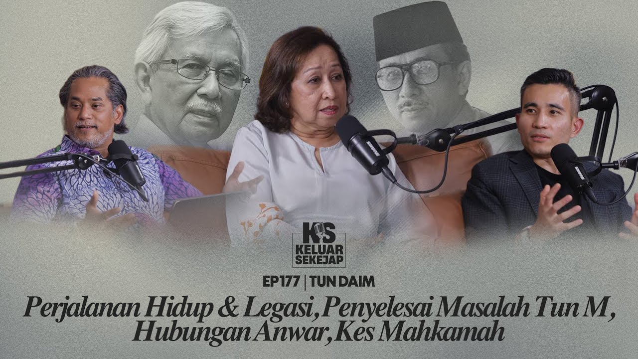EP177 | Tun Daim: Perjalanan Hidup & Legasi, Penyelesai Masalah Tun M, Hubungan Anwar, Kes Mahkamah
