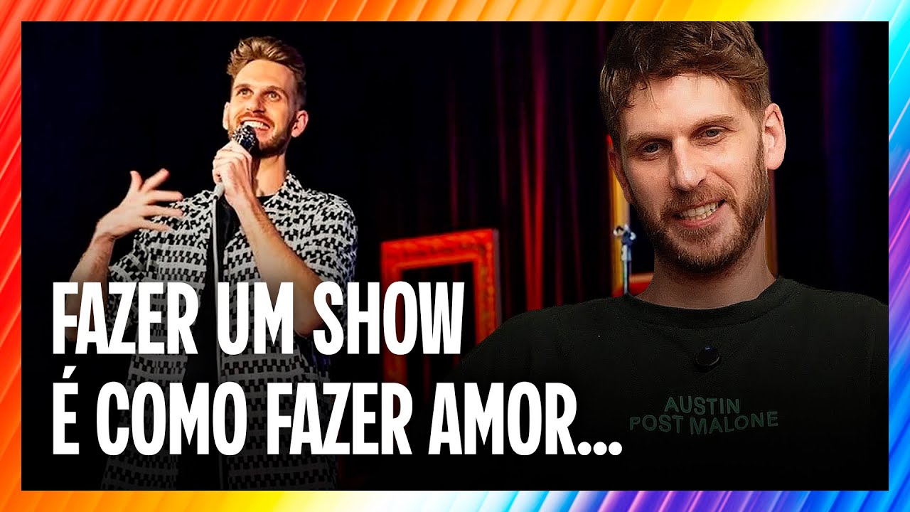 PAUL CABANNES CHOCA AO REVELAR SEU AMOR PELO STAND-UP
