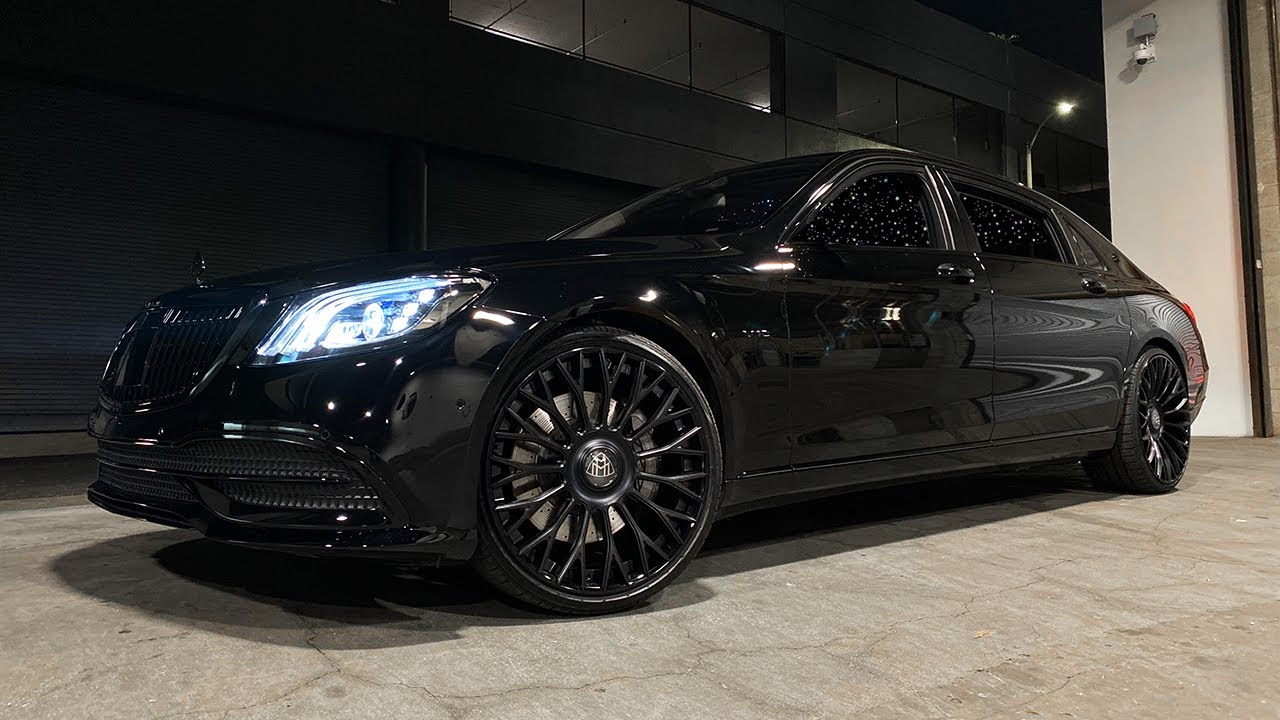 Upgraded 2016 to 2019 Maybach with Stars, Murdered Rolls Royce Dawn with Orange Insides.