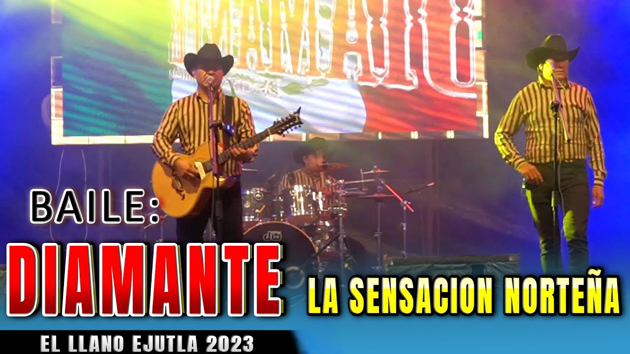 GRUPO DIAMANTE NORTEÑO - 2023 ● Baile de Feria Anual ✔ El LLano, Ejutla #Oaxaca. (16 Mayo 2023)