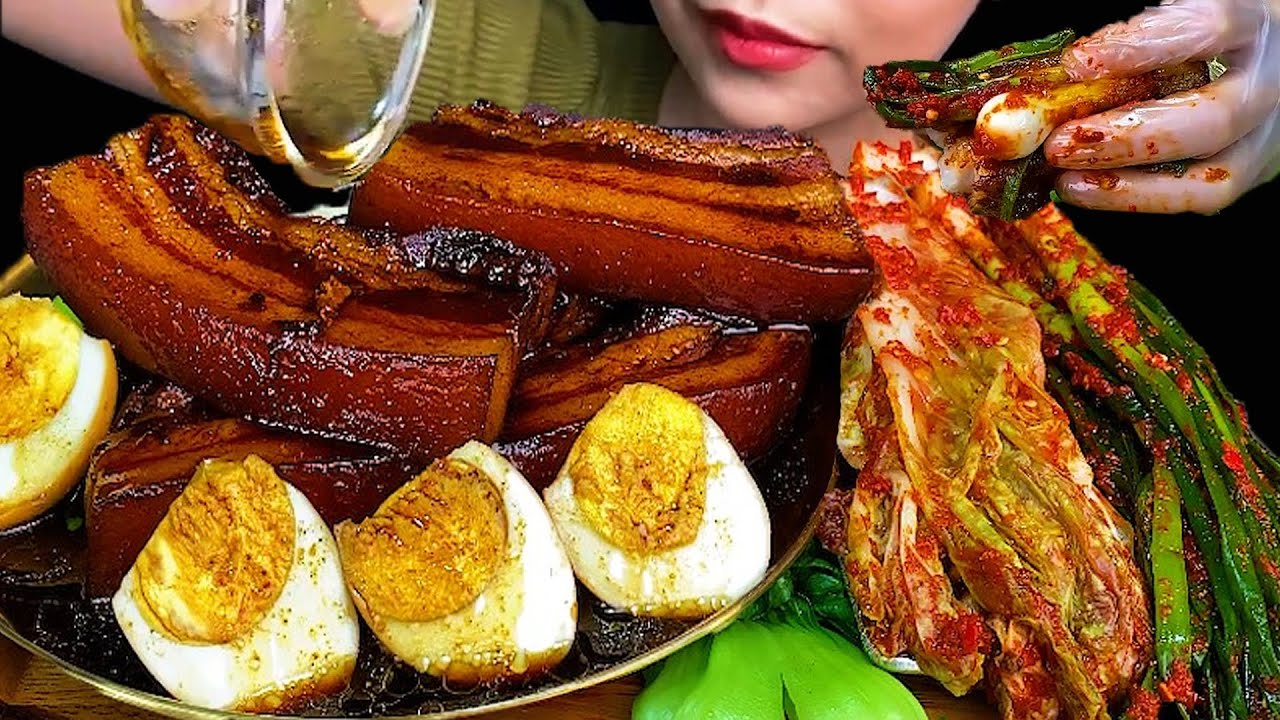 TRADITIONAL KIMCHI||BRAISED PORK BELLY & GREEN ONION KIMCHI