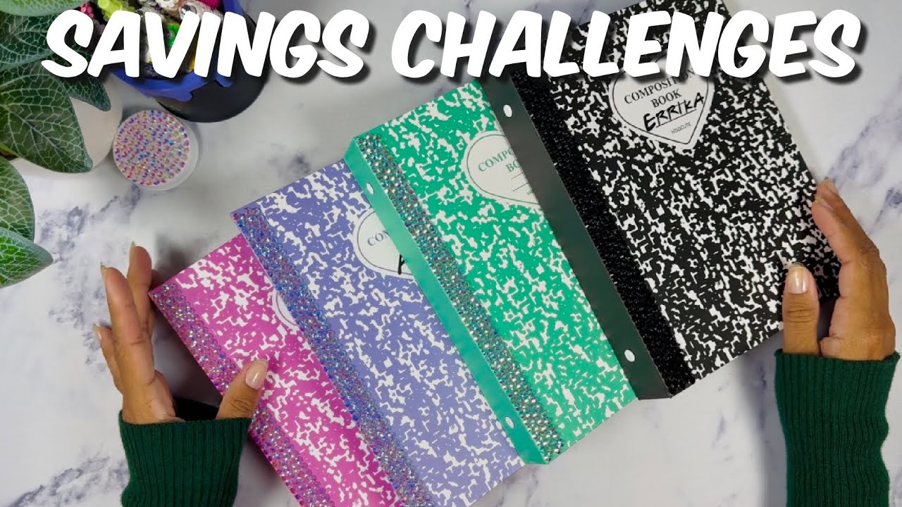 100 ENVELOPE SAVINGS CHALLENGES | CASH STUFFING | CASH ENVELOPES | CASH BINDERS | WICKED BLING PENS