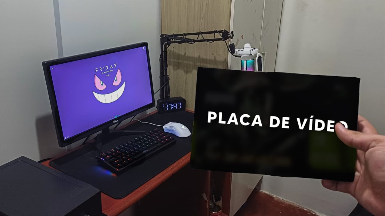 PLACA DE VIDEO no PC DE 600 REAIS! 💜 i5 3470