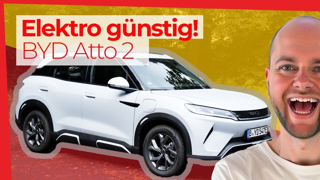 Ist der BYD ATTO 2 für 30.000€ ein gutes Auto? Günstiges Elektroauto aus China im Test!
