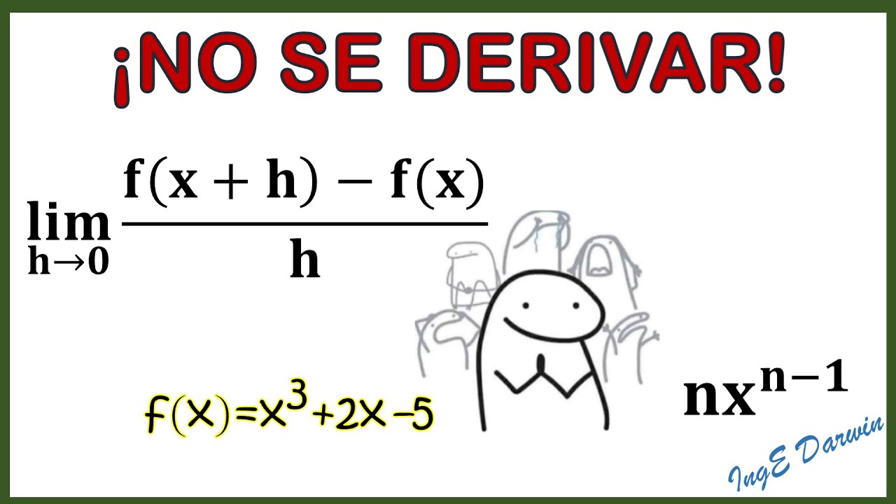 DERIVADA por definición vs REGLA de la potencia ¿Cuál es mejor? - al fin revelado.