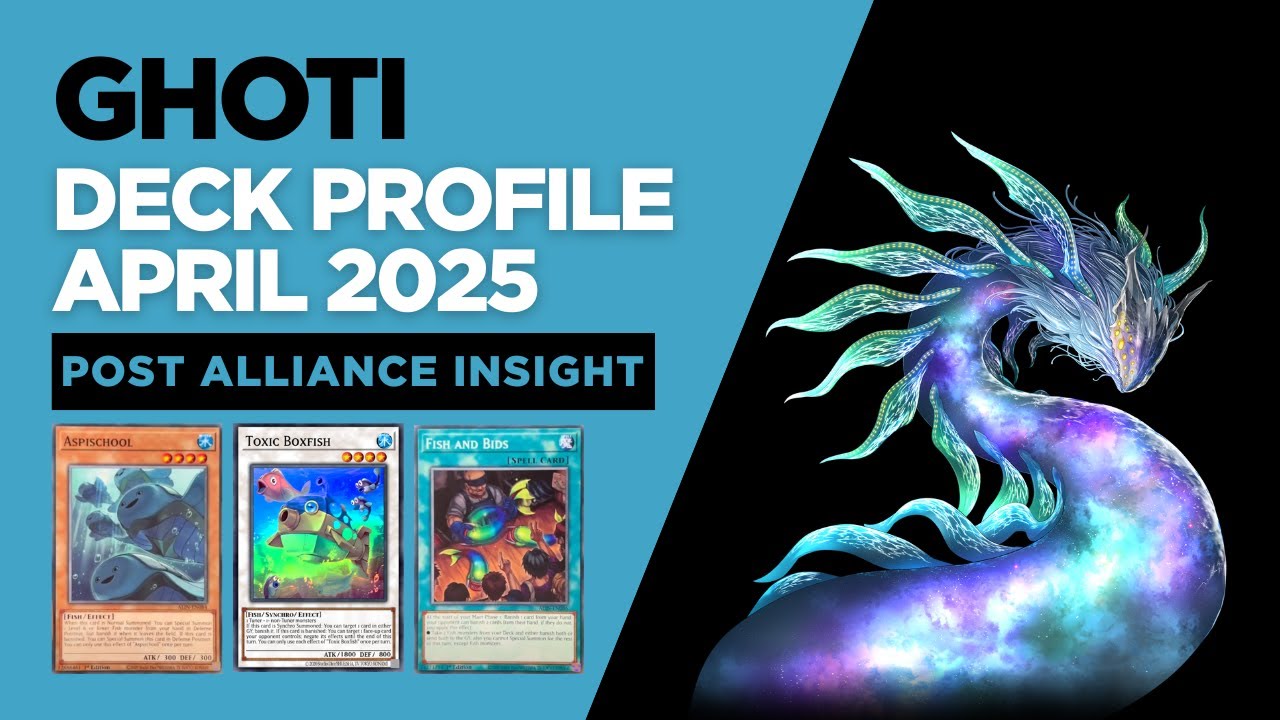 Ghoti Yu-Gi-Oh Deck Profile for April 2025: Post Alliance Insight!!!