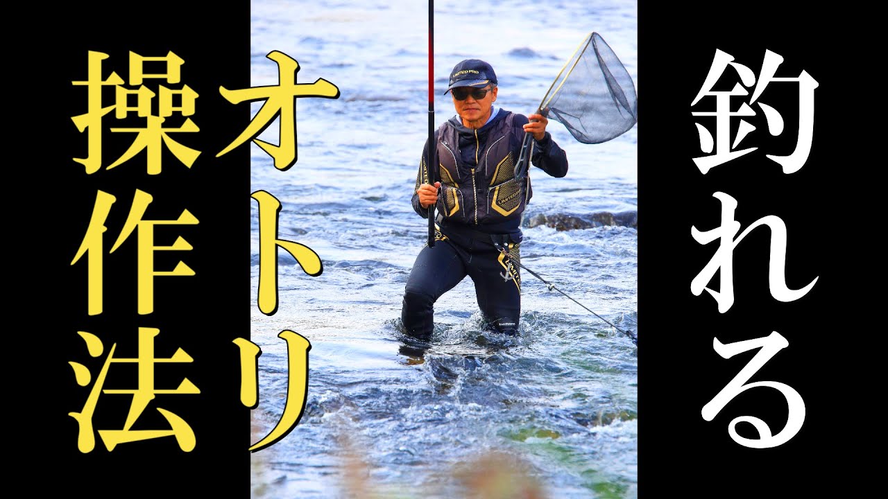 友釣り　オトリ操作はこれでOK【長良川中央】