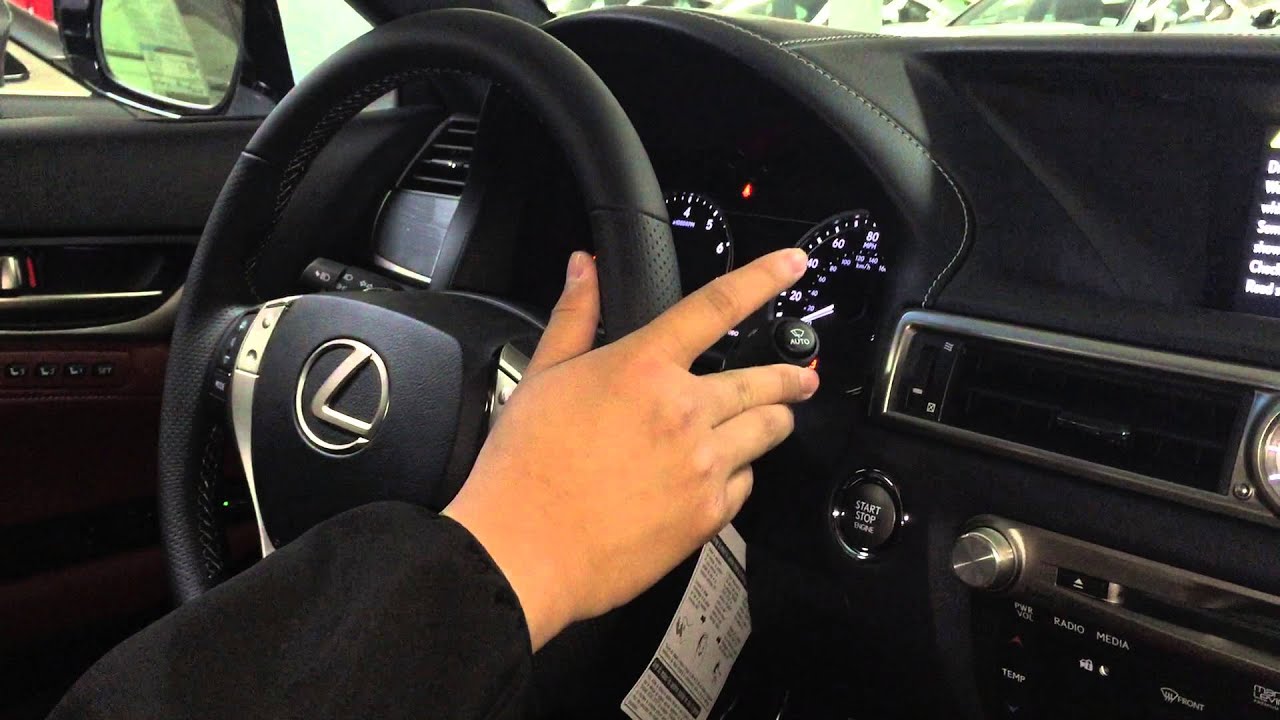 2013-2015 Lexus GS350 - Turn Signal Rapid Flash Adjustment