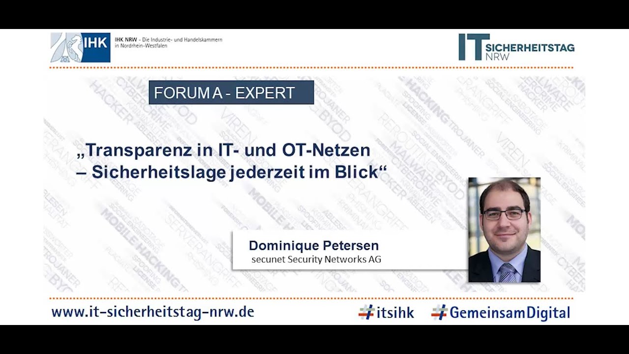 Transparenz in IT- und OT-Netzen – Sicherheitslage jederzeit im Blick