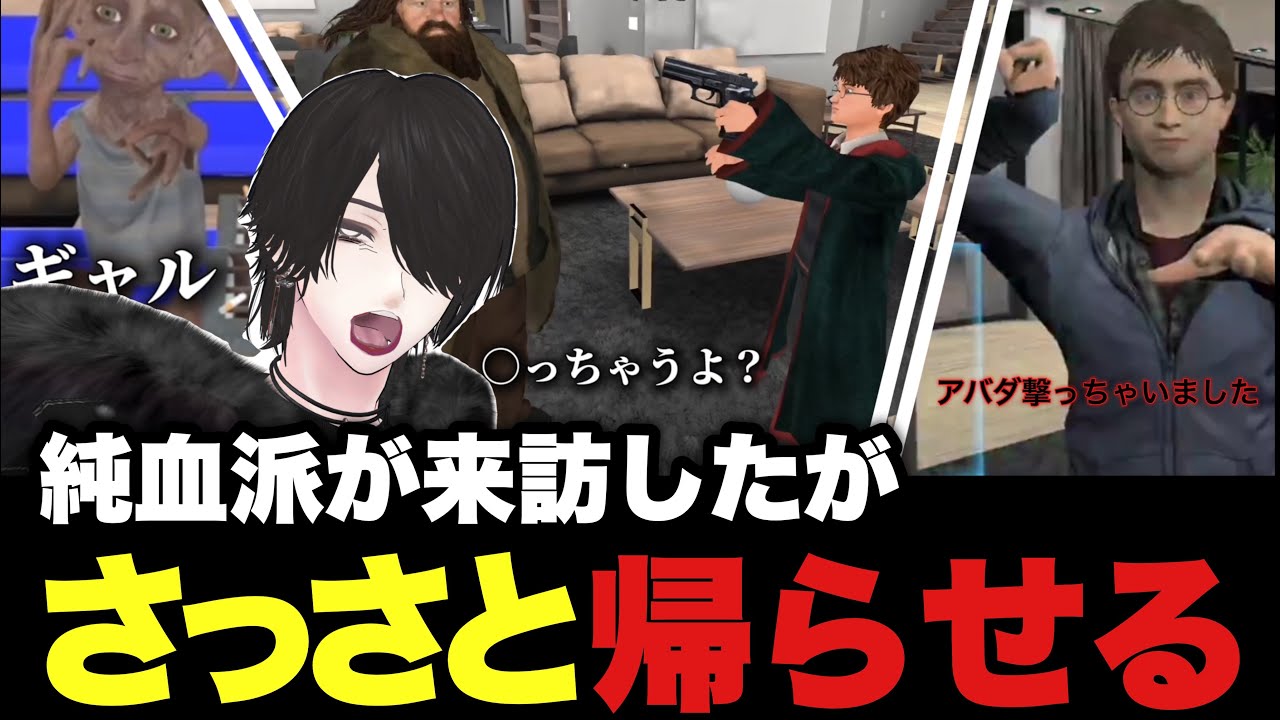 【VRChat】ハリー「アバダ、撃てました。」