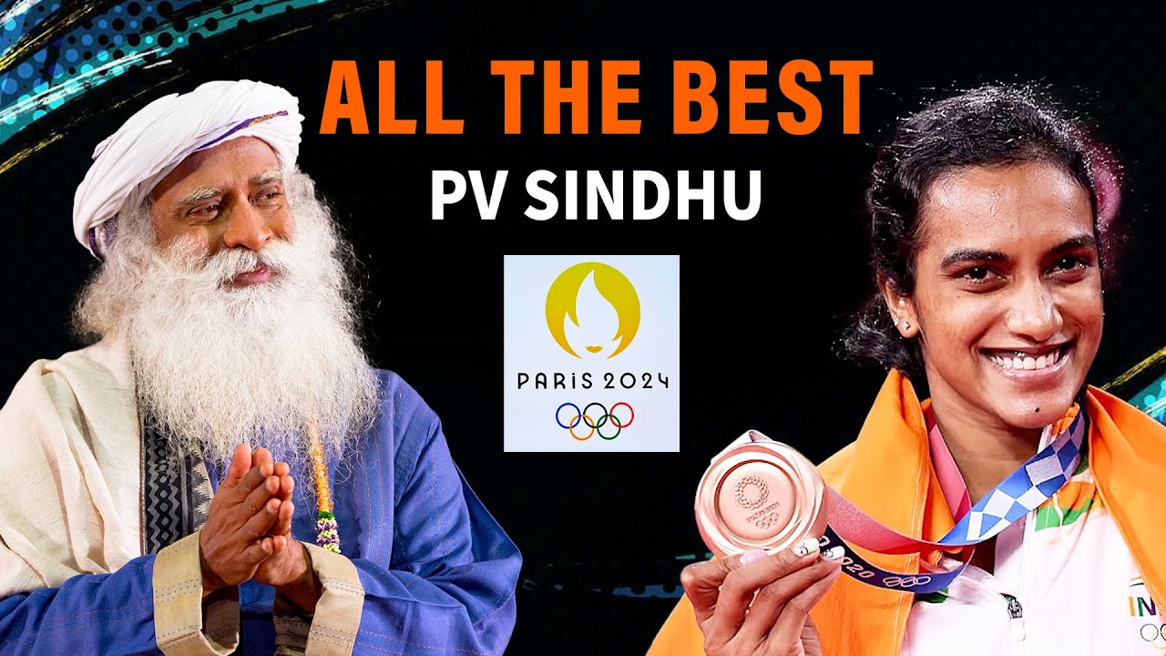PV Sindhu Exclusive with Sadhguru | Paris Olympics 2024 | World Champion | Sadhguru Darshan