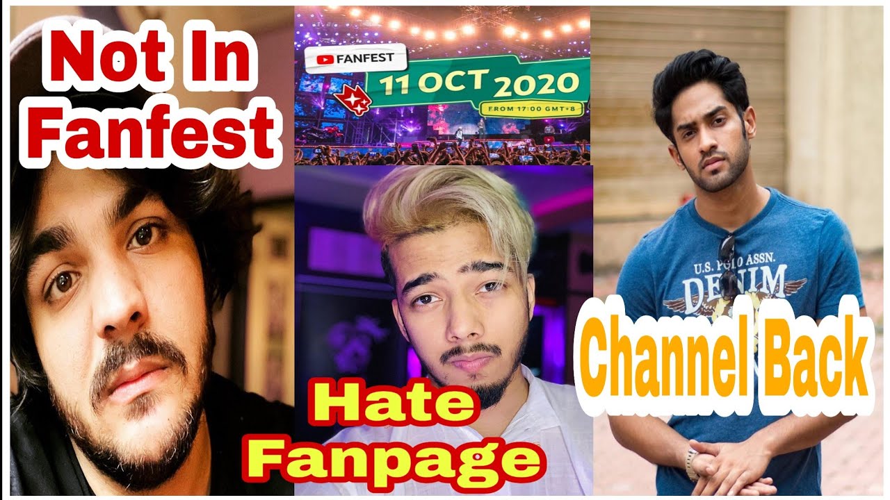 YouTube Fanfest Date & Name revealed- Youtubers reaction |Thugesh channel back | Scout | Tauresh