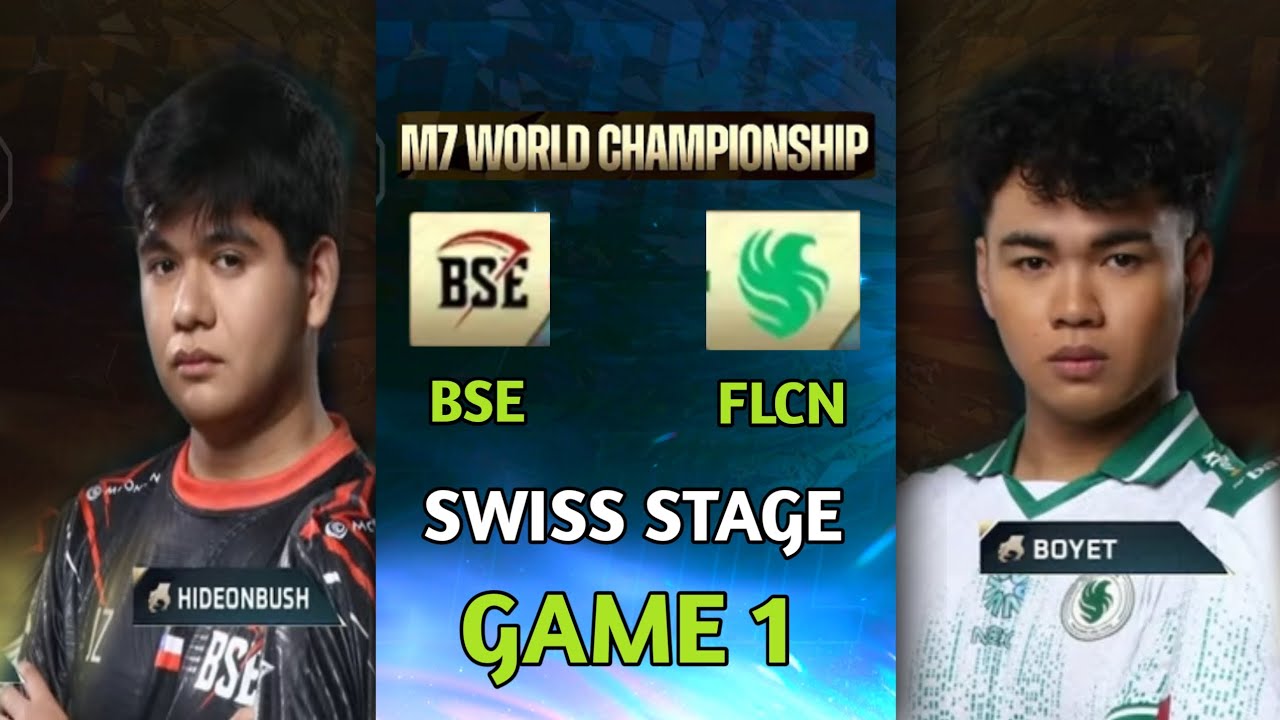[GAME 1] BSE VS FALCONS SWISS STAGE M7 CHAMPIONSHIP DAY 3 