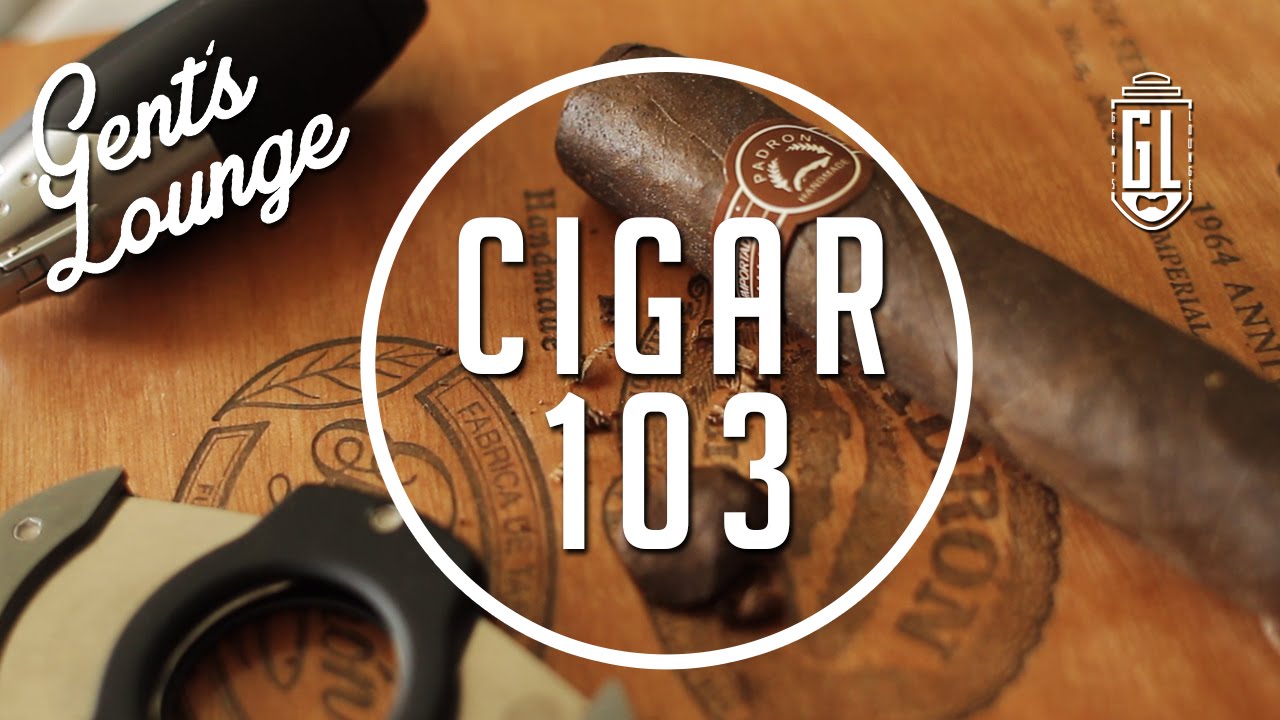 Cigar 103: How to Smoke a Cigar & Popular Cigar Drink Pairings || Gent's Lounge