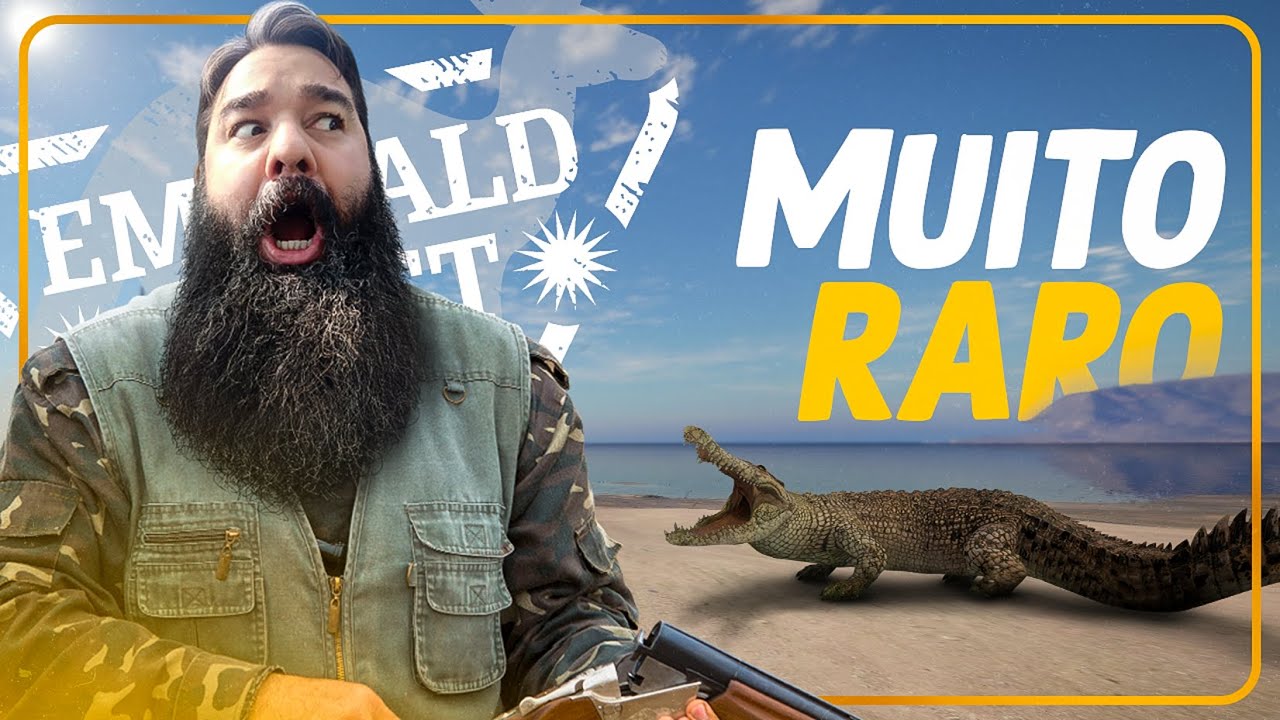 ENCONTREI UM CROCODILO RARO EM UMA CAÇADA DE MUITOS ABATES - THE HUNTER CALL OF THE WILD GAMEPLAY