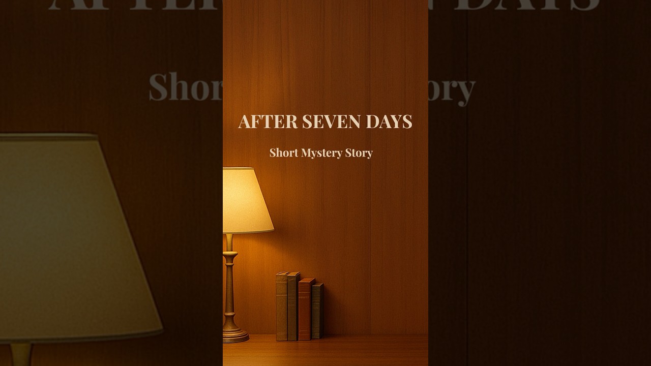AFTER SEVEN DAYS #cozymystery #gentlemystery #nightlistening #shortstory