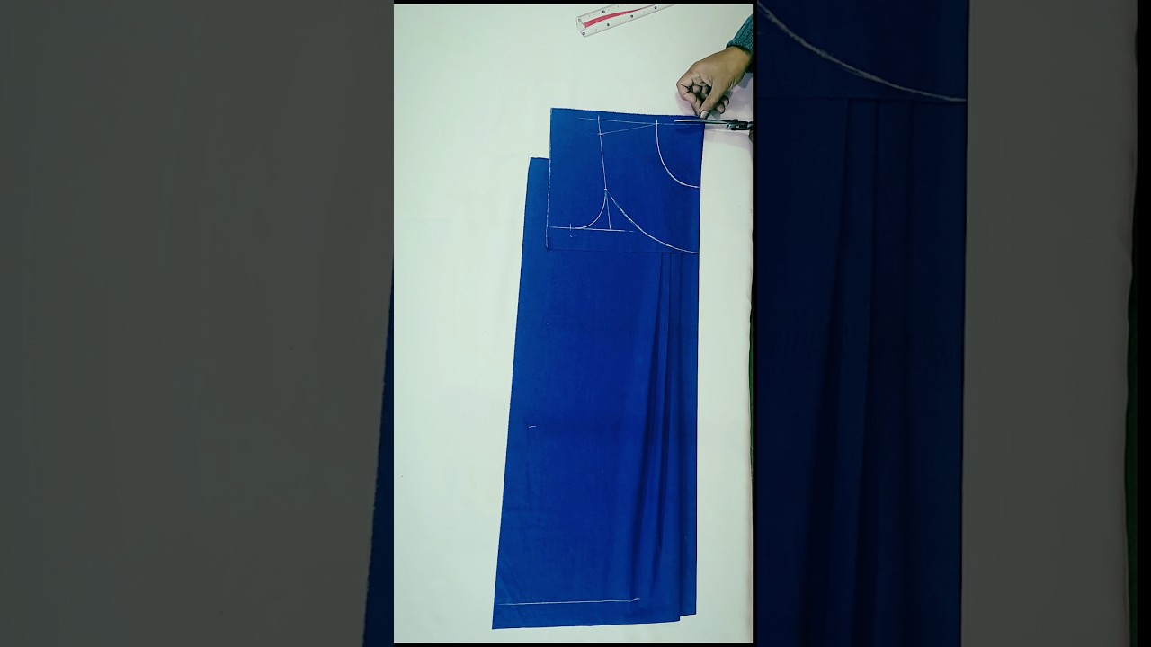 yoke frock cutting #fashion #shorts #gstailor