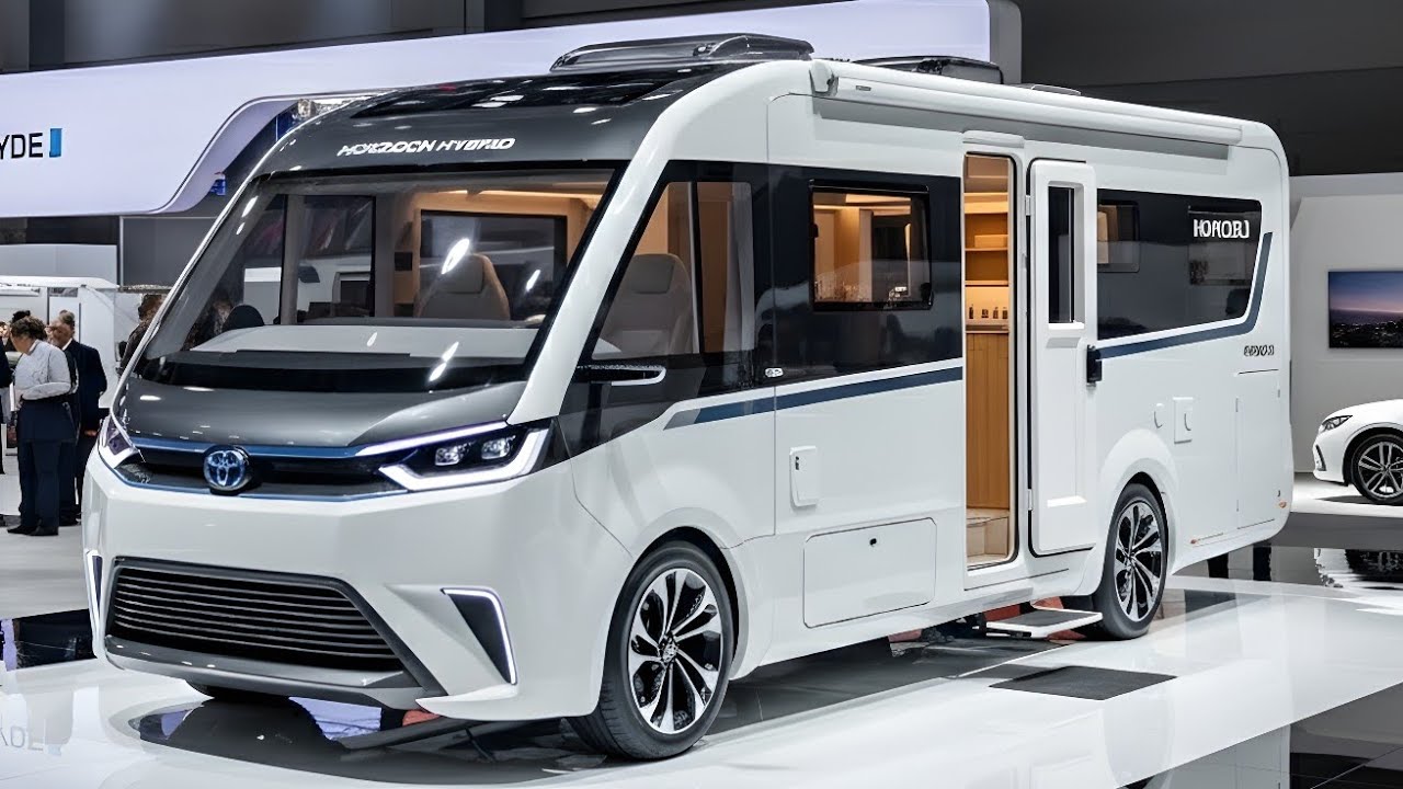 Представлен гибридный кемпер Toyota 2027 года! Роскошный автодом будущего.