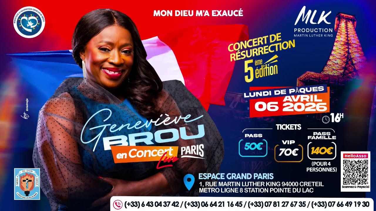 GENEVIEVE BROU - APOTHEOSE JE DEVANCE L'AURORE (SEMAINE 1 DU 04 - 06 MARS 2026)