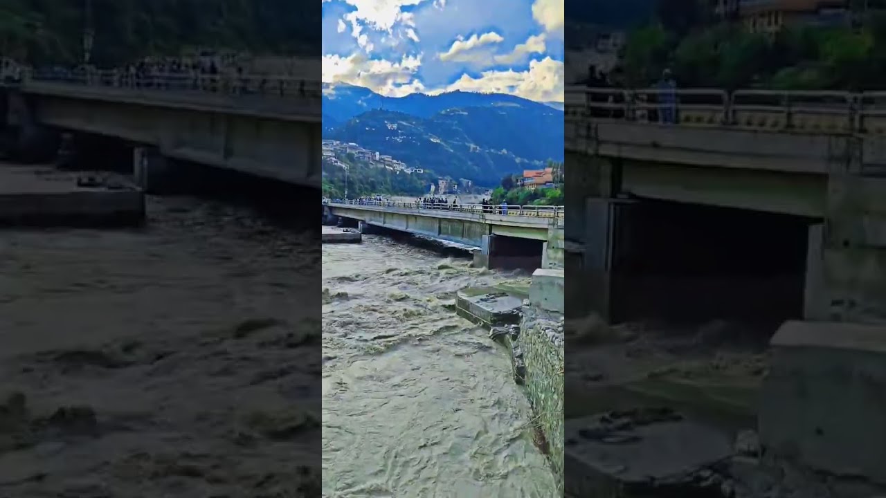 flood and landslide hits the life of many people of swat, Kalam,  Bharain, ......