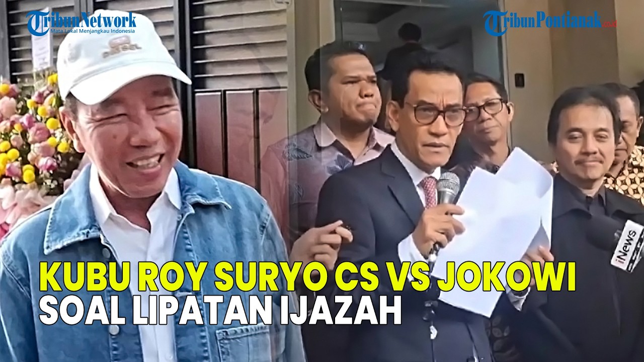 UPDATE❗ DUDUK PERKARA DEBAT KUBU ROY SURYO CS VS JOKOWI SOAL LIPATAN IJAZAH