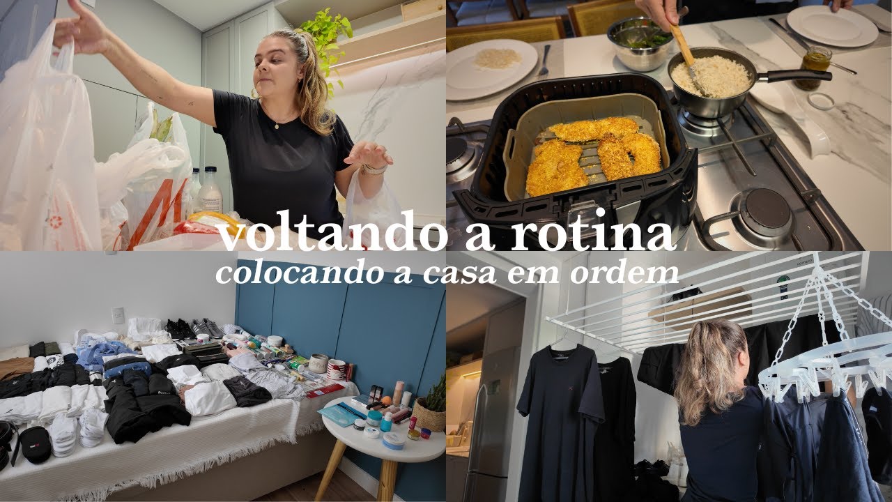 Voltamos pro Brasil, mercado da semana, retomando a rotina e colocando a casa em ordem