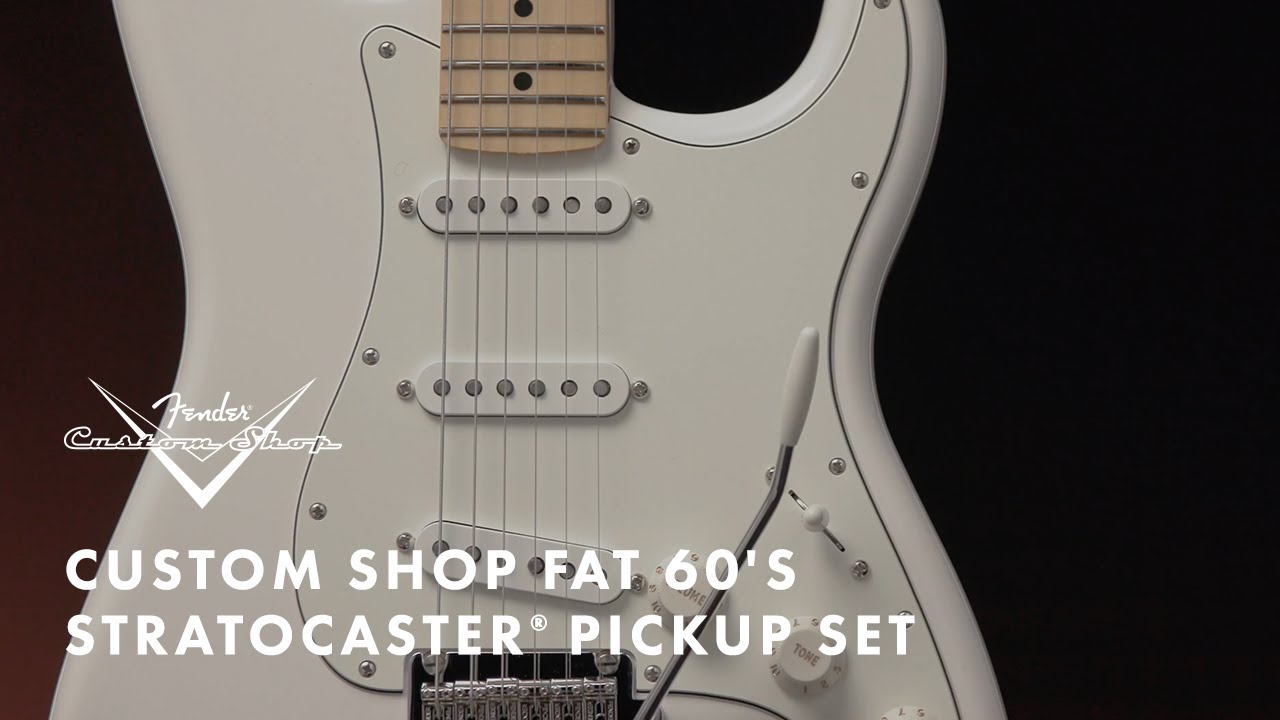 Fender Custom Shop Fat '60s Strat Pickup Set | Fender