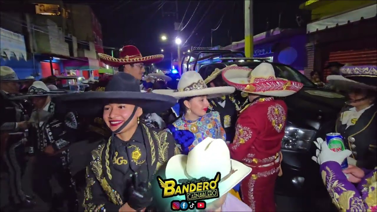 CHARROS RETAMA | CARNAVAL DE SANTA MARÍA AZTAHUACAN 2026 BANDA REBELDE 