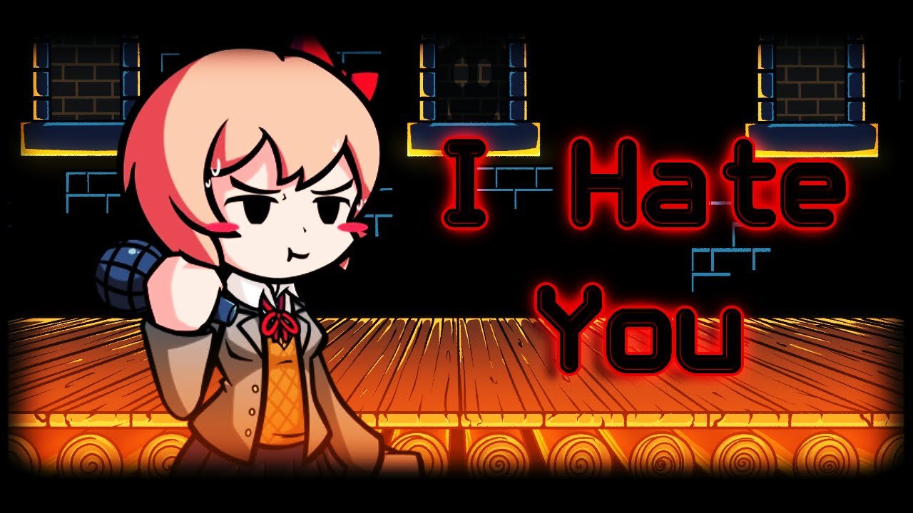 I Hate You v2 | Mario madness v2 | Doki Doki Takeover Plus